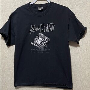 So Cal Speed Shop "It's A Hemi"
Men's Black Beefy-Tee. Good Condition. Size L.